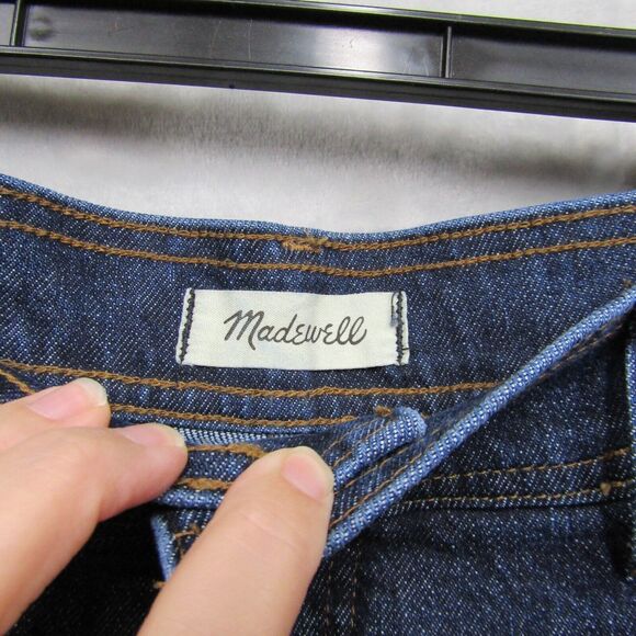 Madewell Women's Straight Leg Jeans - Blue - Picture 7 of 13